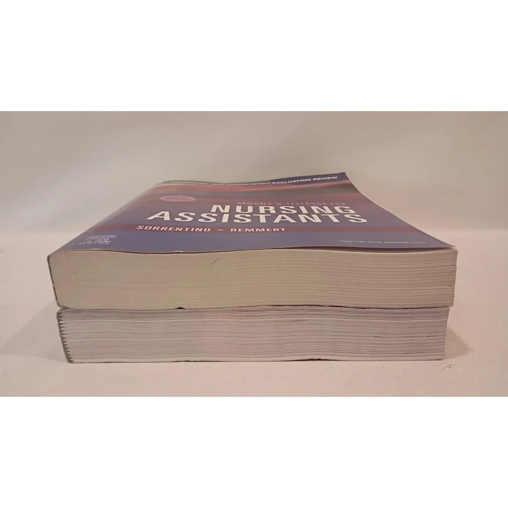 Mosby's Textbook for Nursing Assistants with Unused Code + Matching Work Book VG
